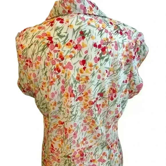 Floral Collared Midi Dress - Picture 6 of 7